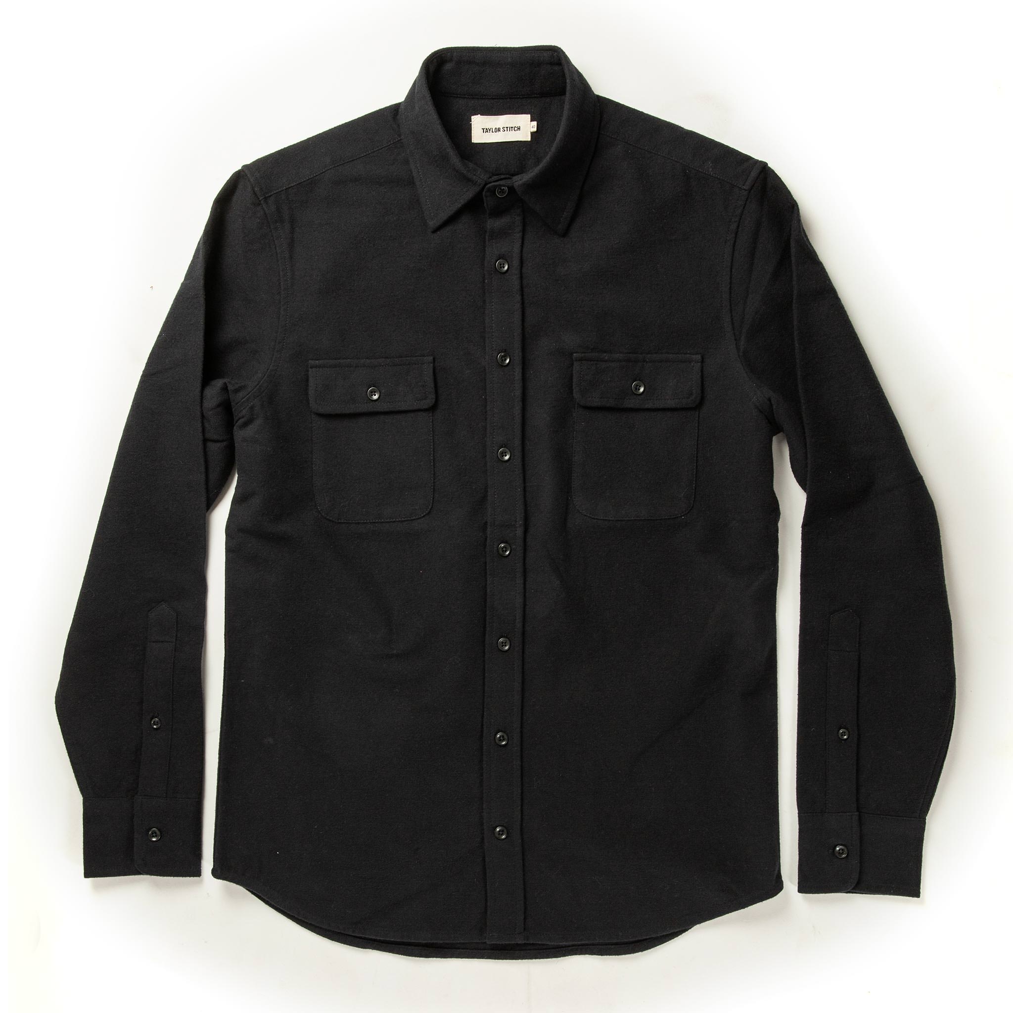 The Yosemite Shirt in Black: Alternate Image 7, Wovens by Taylor Stitch
