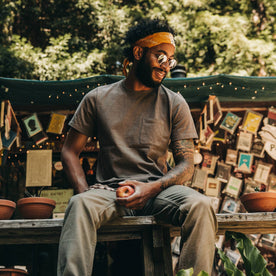 The Heavy Bag Tee in Espresso - featured image