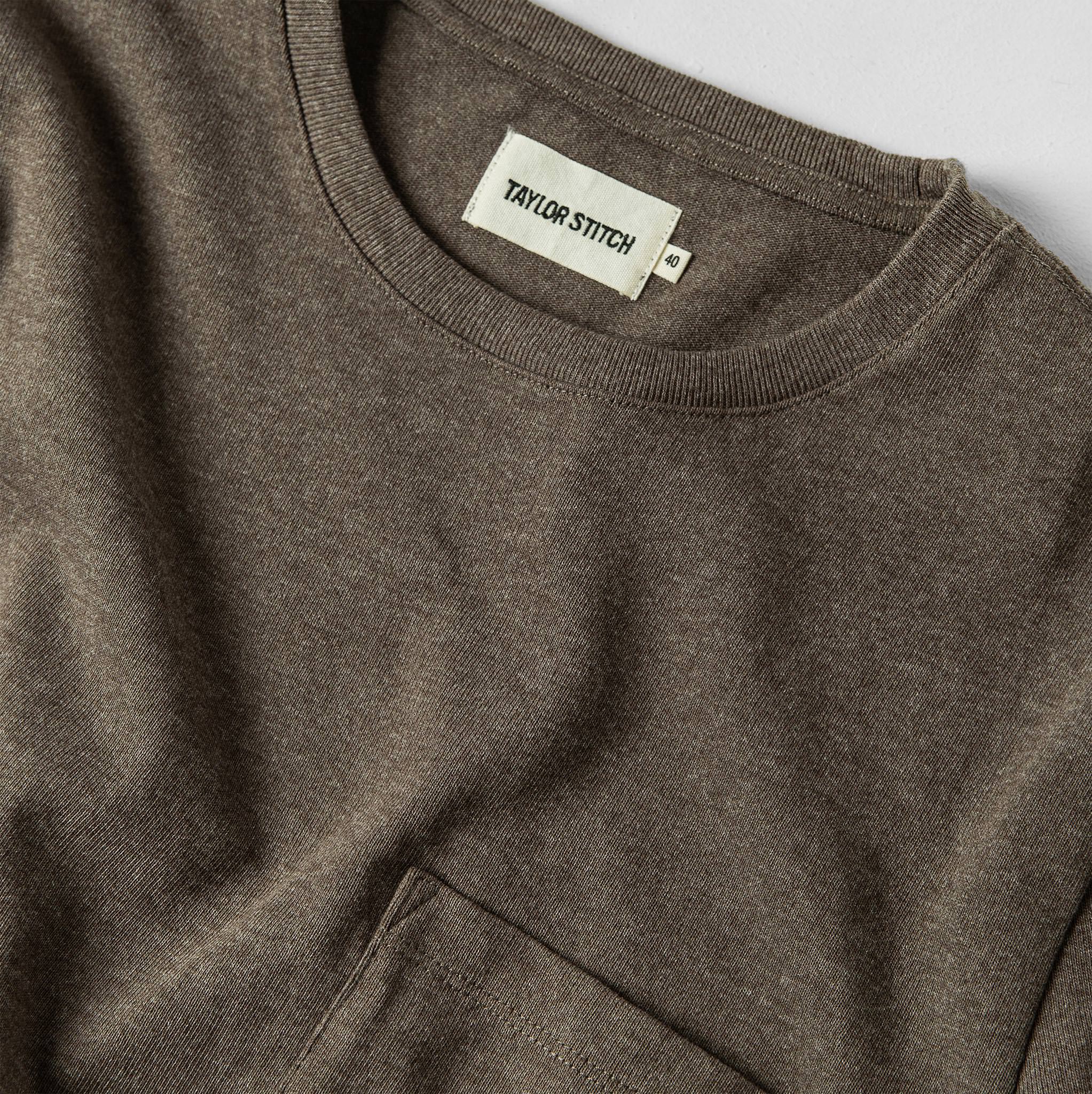 material shot of chest, Knits by Taylor Stitch