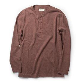 The Heavy Bag Henley in Burgundy - featured image