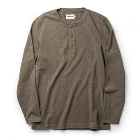 The Heavy Bag Henley in Espresso - featured image