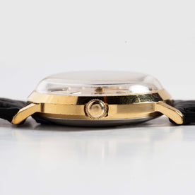 material shot of the side of The 1965 Timex Electric, Accessories by Taylor Stitch