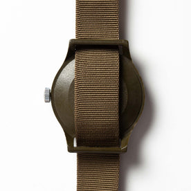flatlay of the 1991 Timex Camper, shown from the back