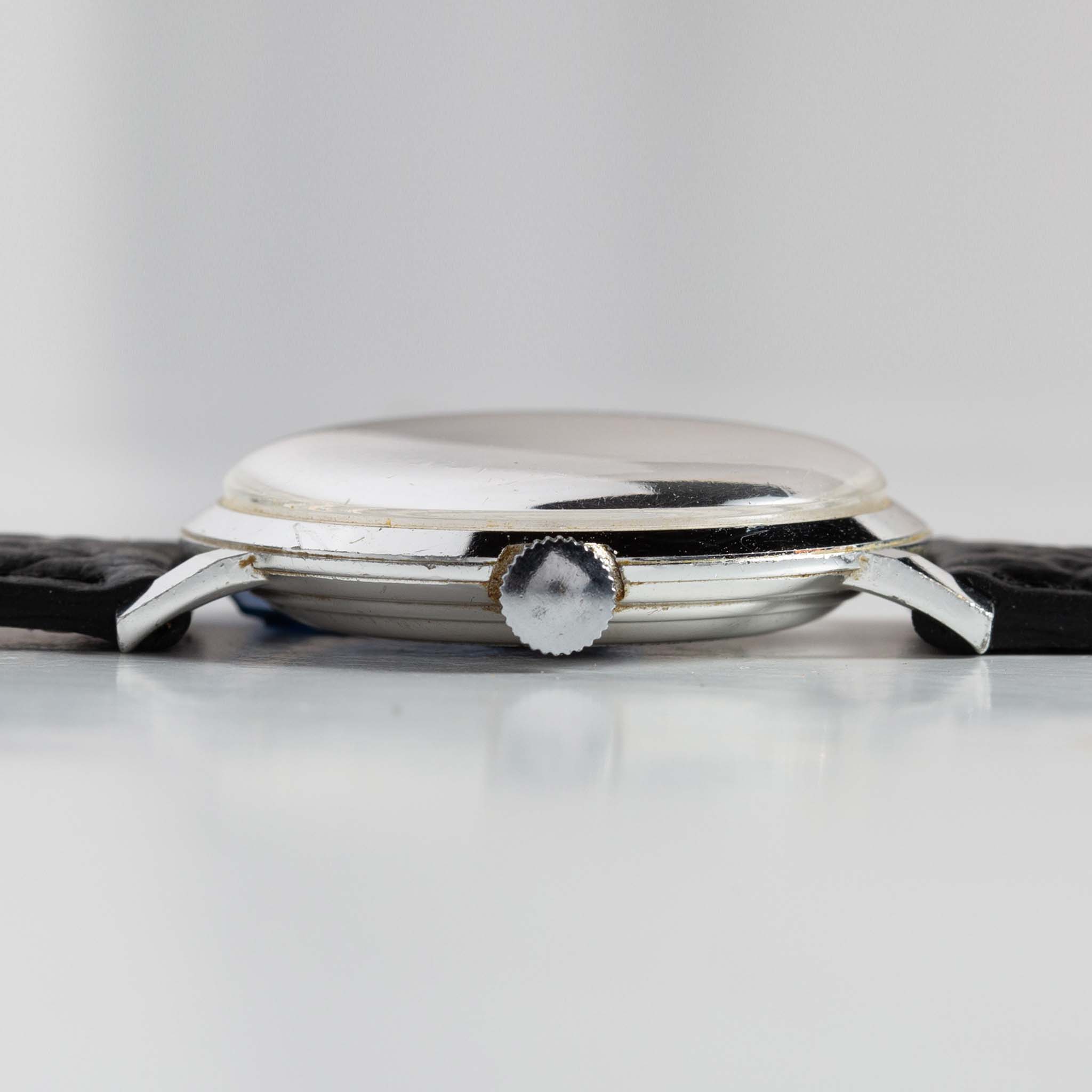 material shot of the side of The 1960 Timex Marlin Aluminum, Accessories by Taylor Stitch