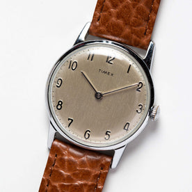material shot of the watchface on The 1966 Timex Mercury