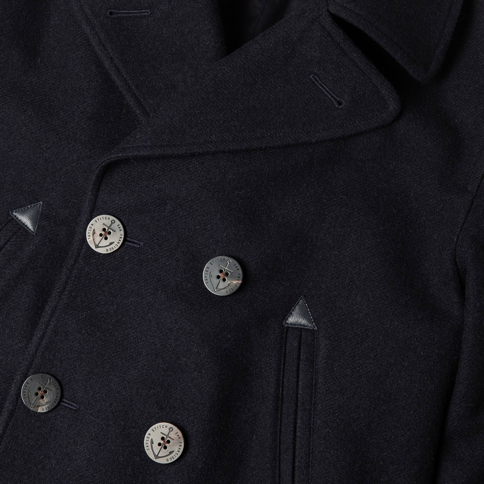 material shot of chest, Outerwear by Taylor Stitch