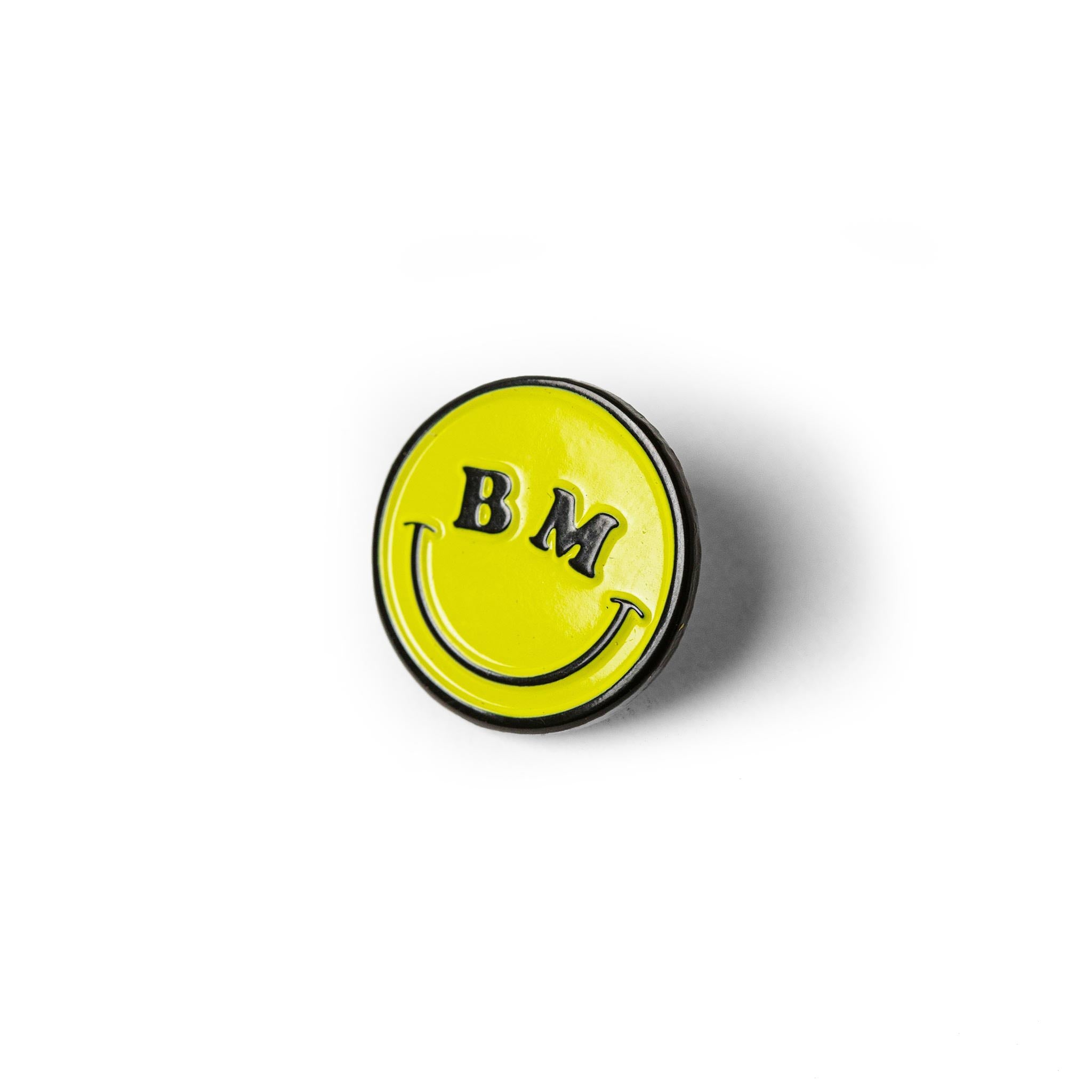 The All Smiles Enamel Pin by Brother Moto: Featured Image, Accessories by Taylor Stitch