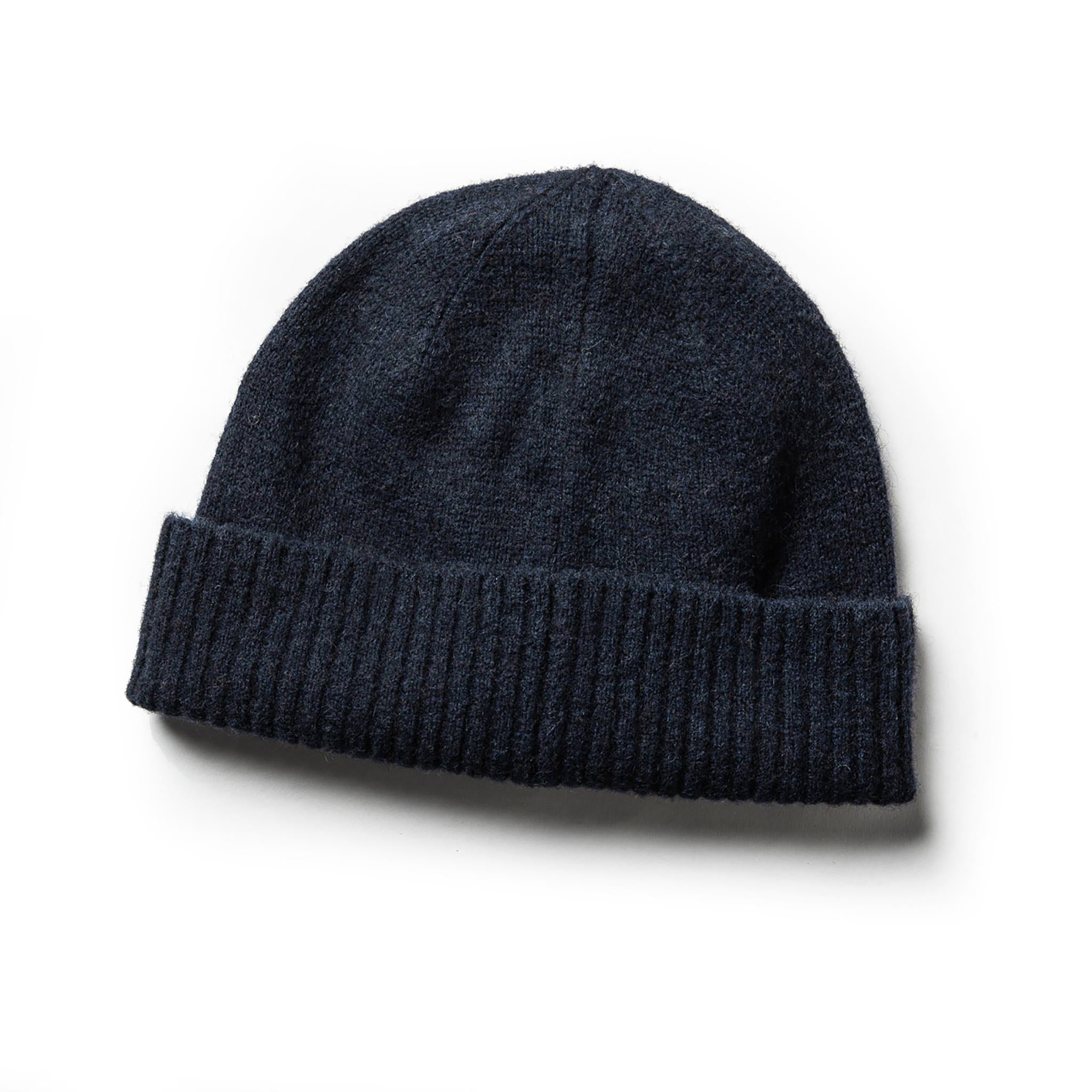 The Beanie in Navy Baby Yak: Featured Image, Accessories by Taylor Stitch