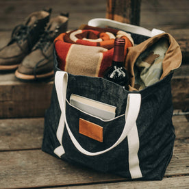 The Boat Tote in Cone Mills Reserve Selvage - featured image