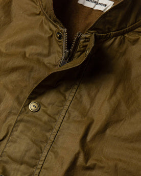 material shot of chest, Outerwear by Taylor Stitch