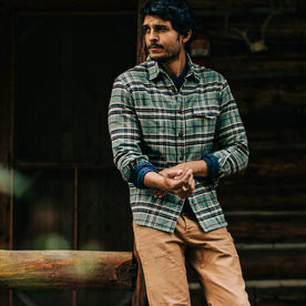 The Crater Shirt in Blue Plaid - featured image