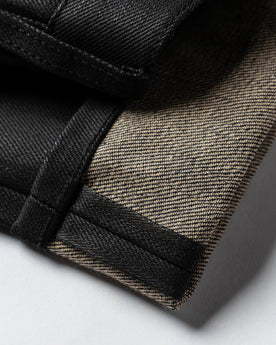 material shot of interior cuff, Bottoms by Taylor Stitch