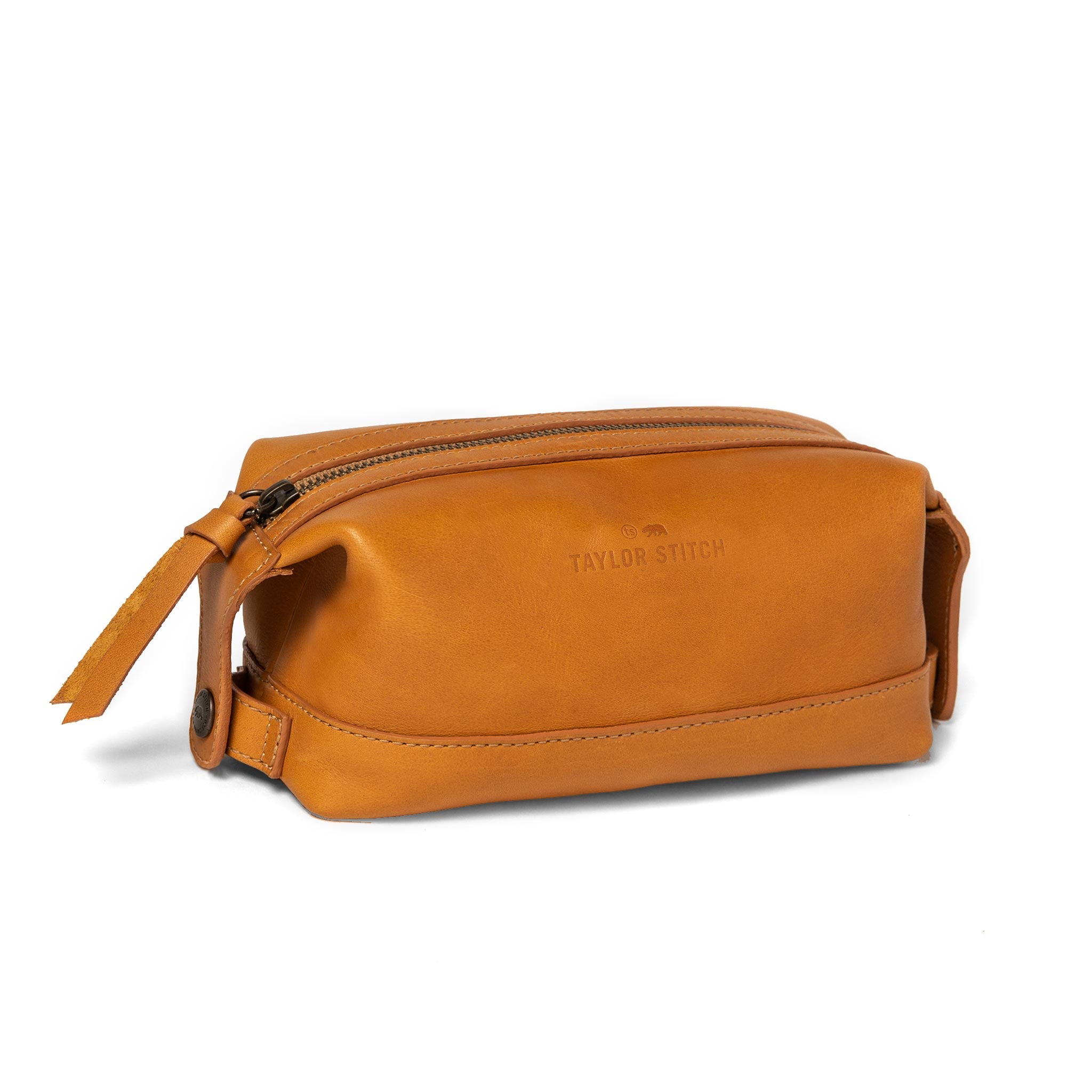 The Dopp Kit in Saddle Tan: Featured Image, Accessories by Taylor Stitch