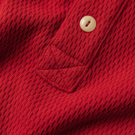 material shot of button, Knits by Taylor Stitch