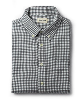 The Jack in Brushed Ash Gingham: Featured Image, Wovens by Taylor Stitch