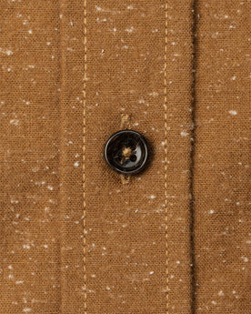 material shot of button, Wovens by Taylor Stitch