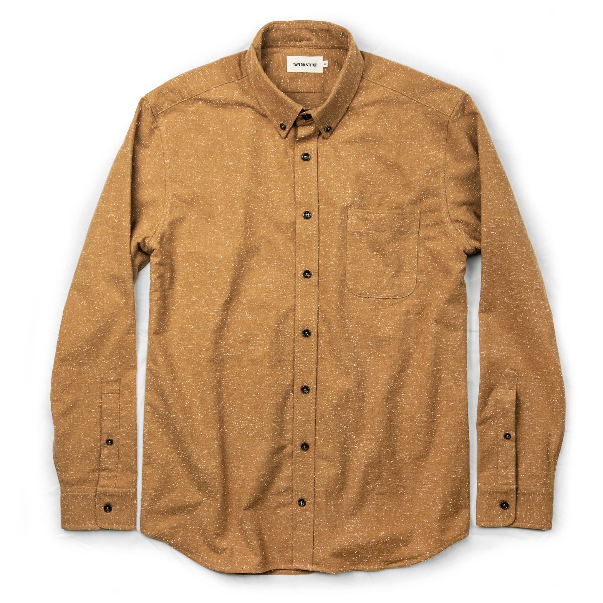 flatlay of shirt, Wovens by Taylor Stitch