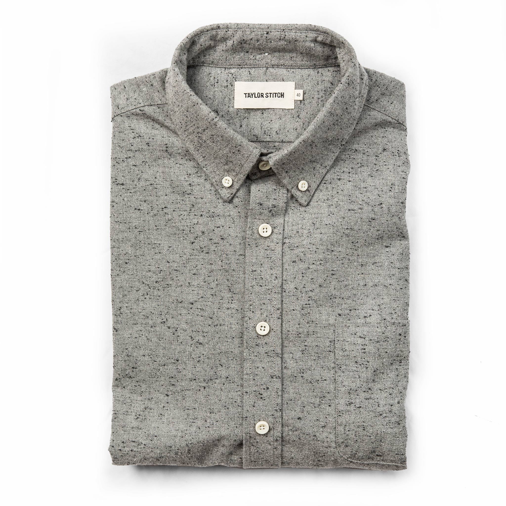 The Jack in Charcoal Donegal: Featured Image, Wovens by Taylor Stitch