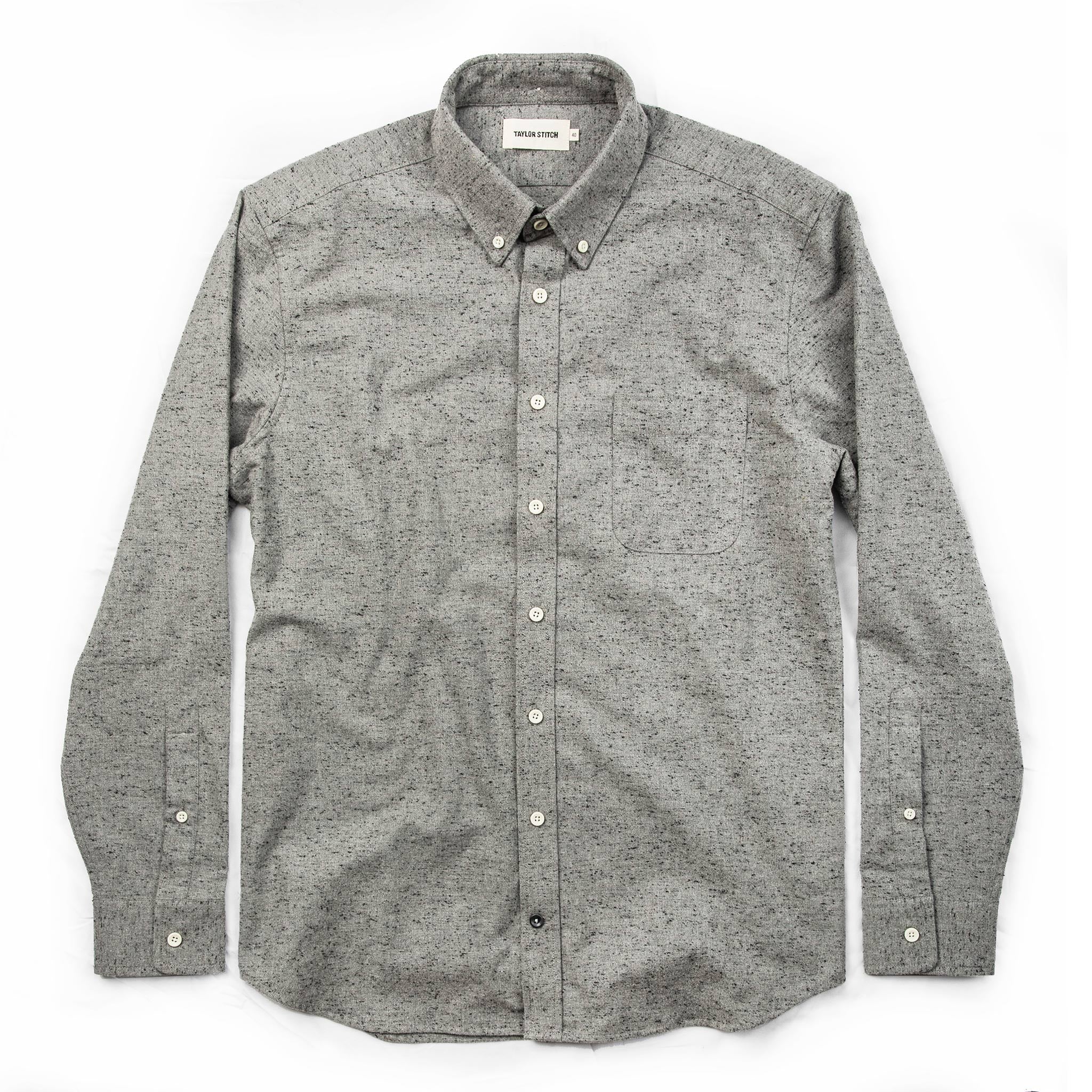 flatlay of shirt, Wovens by Taylor Stitch