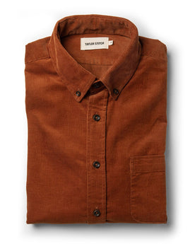 The Jack in Rust Cord: Featured Image, Wovens by Taylor Stitch