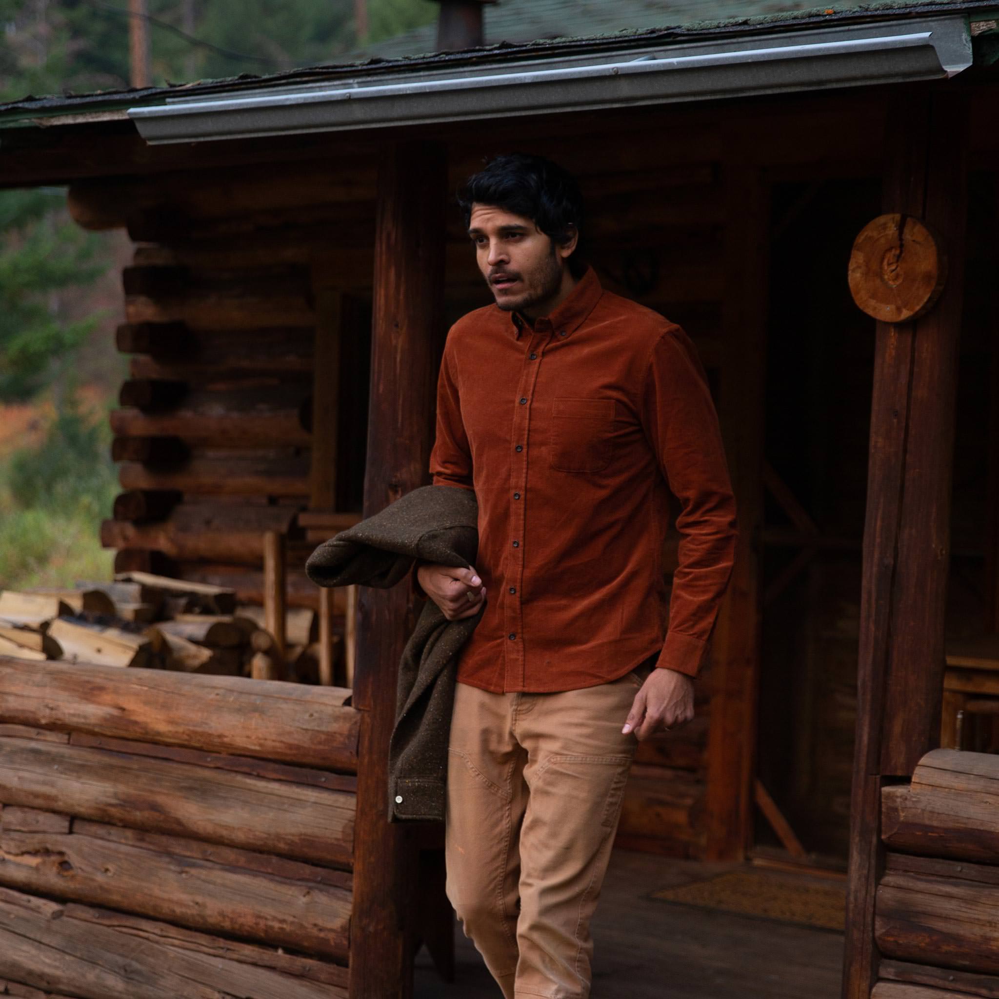 The Jack in Rust Cord: Alternate Image 1, Wovens by Taylor Stitch