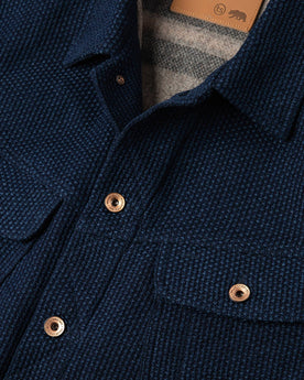material shot of collar, Outerwear by Taylor Stitch