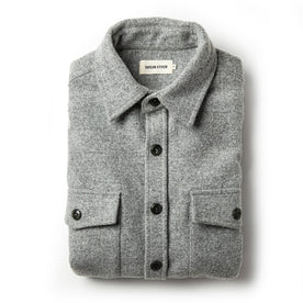 The Maritime Shirt Jacket in Ash Donegal: Featured Image