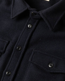 material shot of collar, Wovens by Taylor Stitch