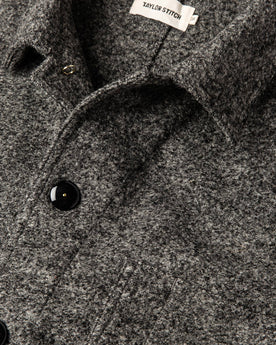 material shot of collar, Outerwear by Taylor Stitch