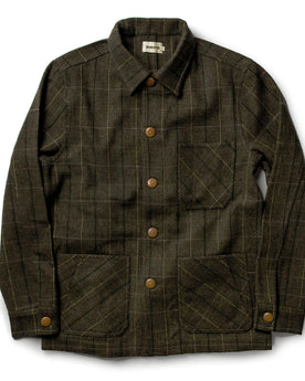 The Ojai Jacket in Olive Tweed Herringbone: Featured Image, Outerwear by Taylor Stitch