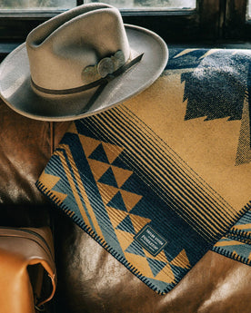 textural shot of The Wildland Heroes Firefighter Blanket in Golden State, Accessories by Taylor Stitch
