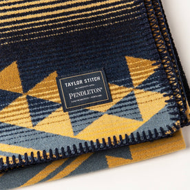material shot of The Wildland Heroes Firefighter Blanket in Golden State—logo cropped shot