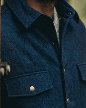 The Quilted Jacket in Indigo Boss Duck: Alternate Image 11, Outerwear by Taylor Stitch