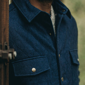 The Quilted Jacket in Indigo Boss Duck: Alternate Image 11