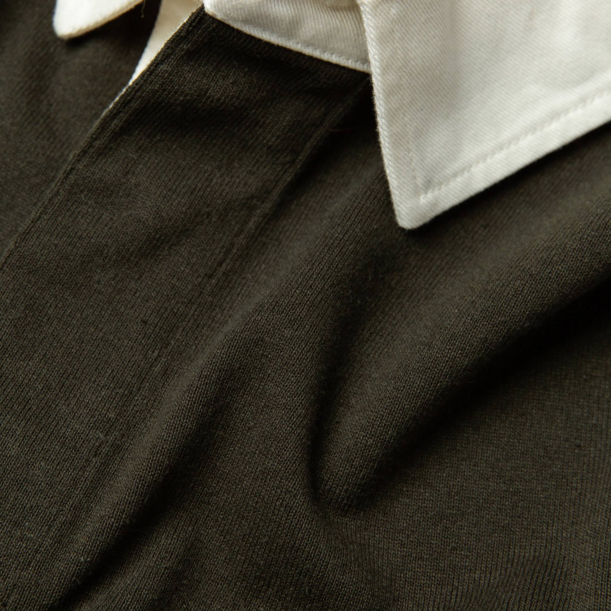 material shot of collar, Knits by Taylor Stitch
