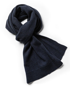 The Scarf in Navy Baby Yak: Featured Image, Accessories by Taylor Stitch