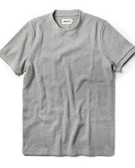 The Heavy Bag Waffle Short Sleeve in Ash: Featured Image, Knits by Taylor Stitch
