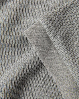 material shot of fabric detail, Knits by Taylor Stitch
