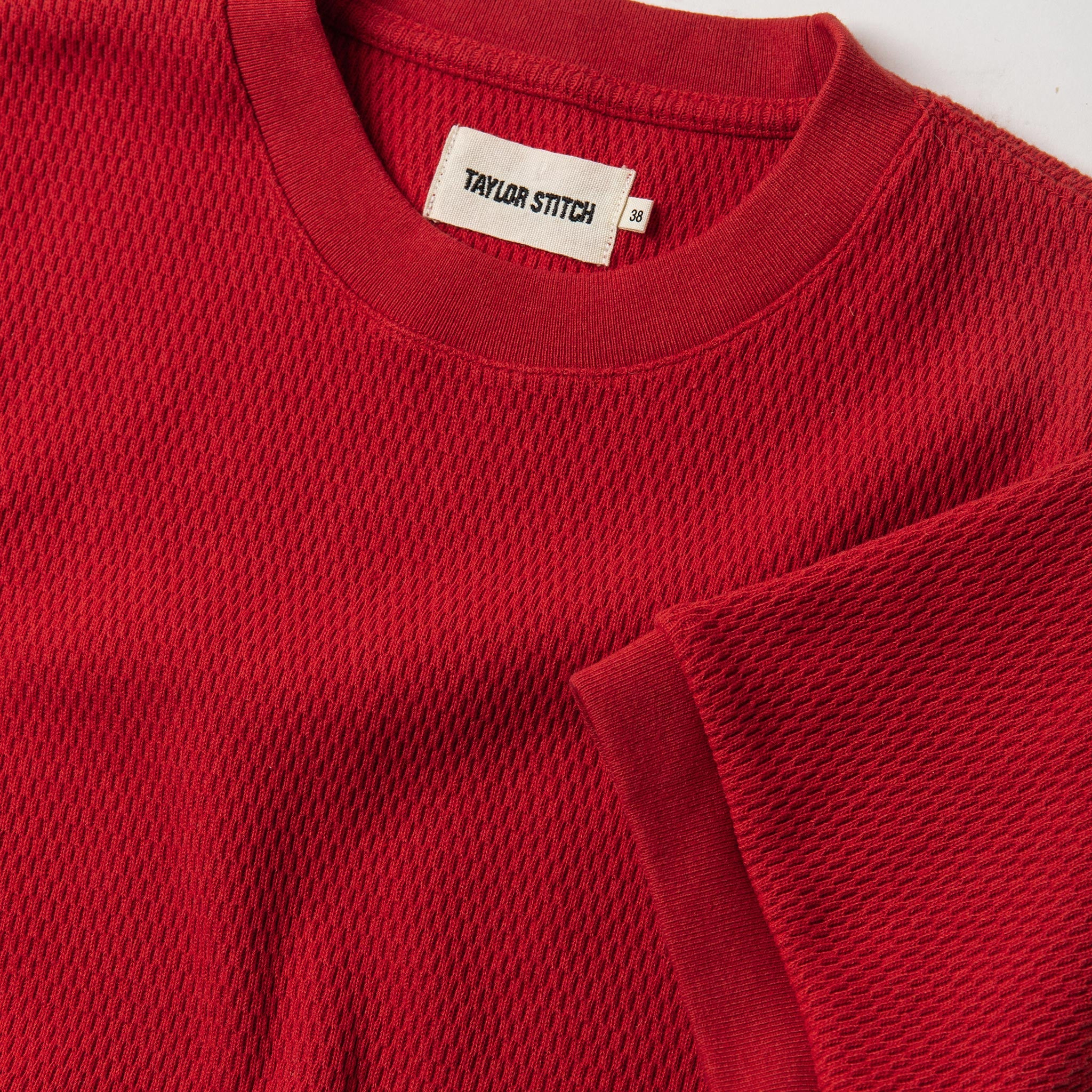 material shot of collar, Knits by Taylor Stitch