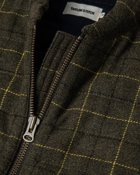 material shot of chest, Outerwear by Taylor Stitch