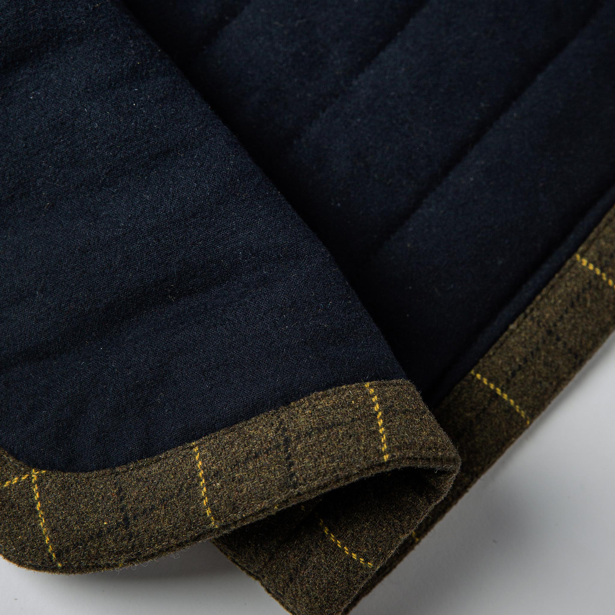 material shot of interior, Outerwear by Taylor Stitch