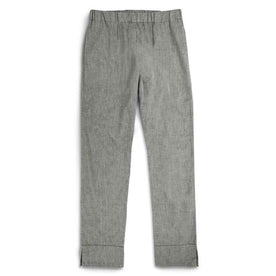 The Isla Pant in Charcoal Cotton: Featured Image