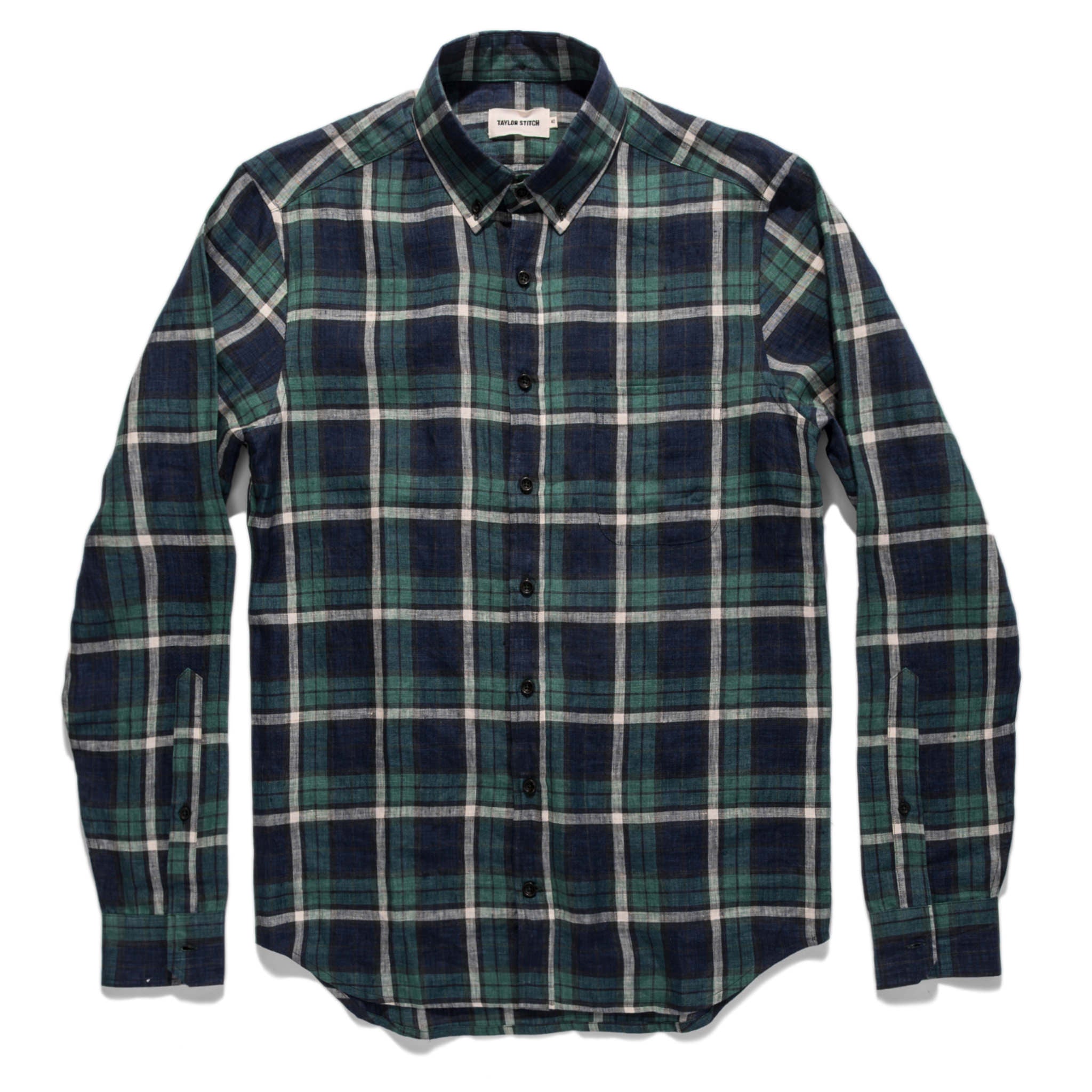 The Jack in Blackwatch Plaid Linen: Alternate Image 7, Wovens by Taylor Stitch