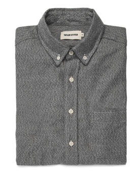 The Jack in Brushed Charcoal: Featured Image, Wovens by Taylor Stitch