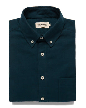 The Jack in Brushed Teal: Featured Image, Wovens by Taylor Stitch