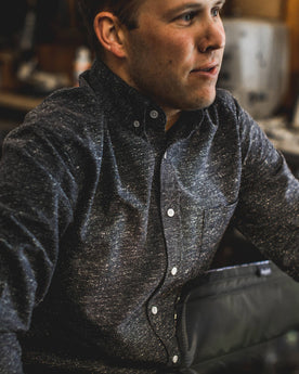 The Jack in Navy Donegal: Alternate Image 1, Wovens by Taylor Stitch