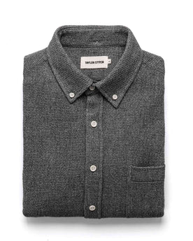 The Jack in Heather Ash Waffle: Featured Image, Wovens by Taylor Stitch