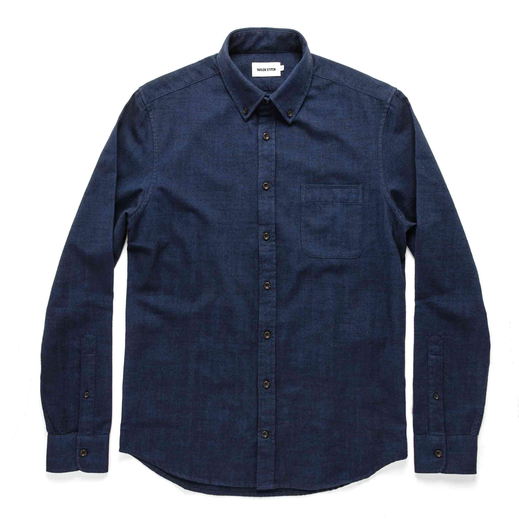 The Jack in Brushed Navy Oxford: Alternate Image 6, Wovens by Taylor Stitch