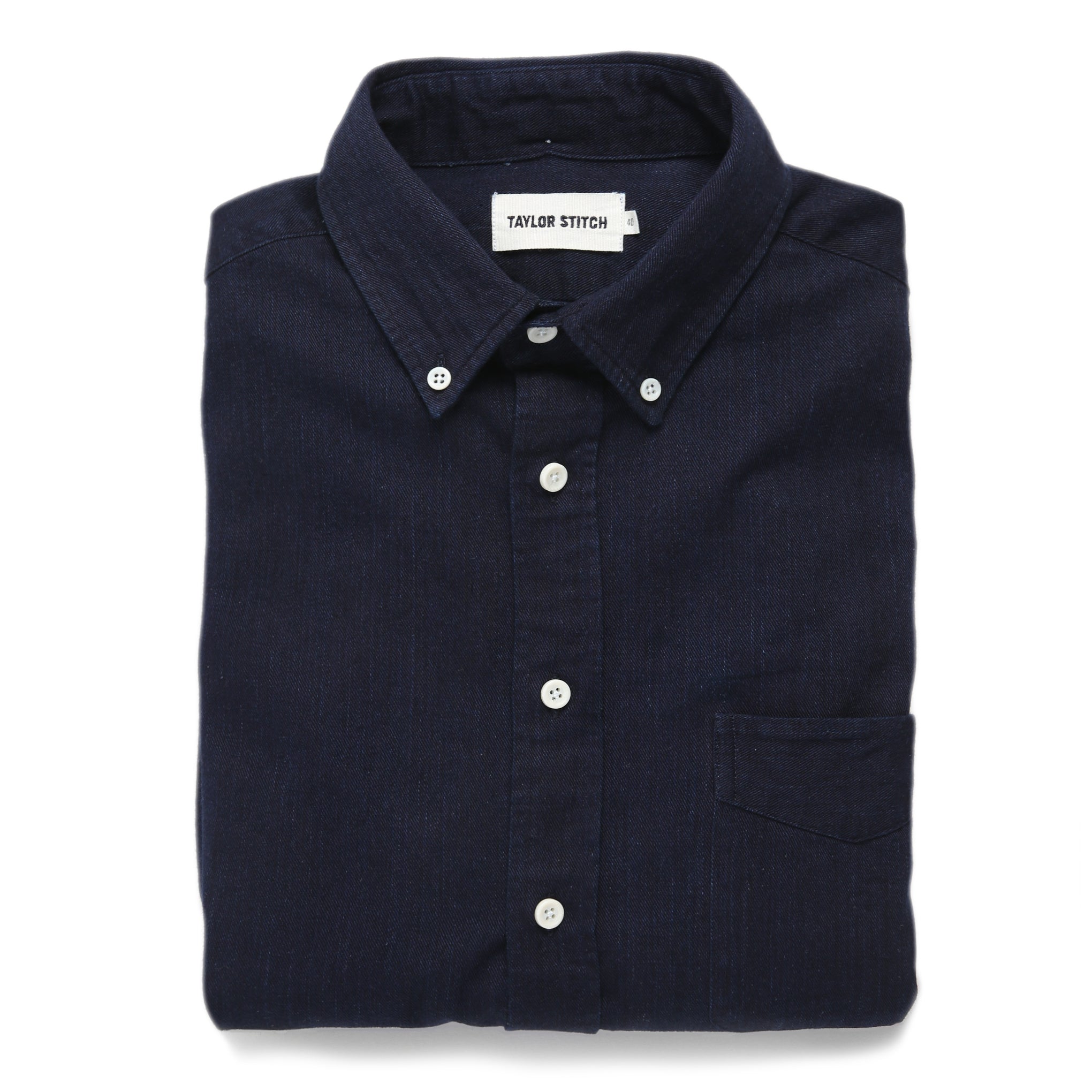 The Jack in Washed Indigo Twill: Featured Image, Wovens by Taylor Stitch