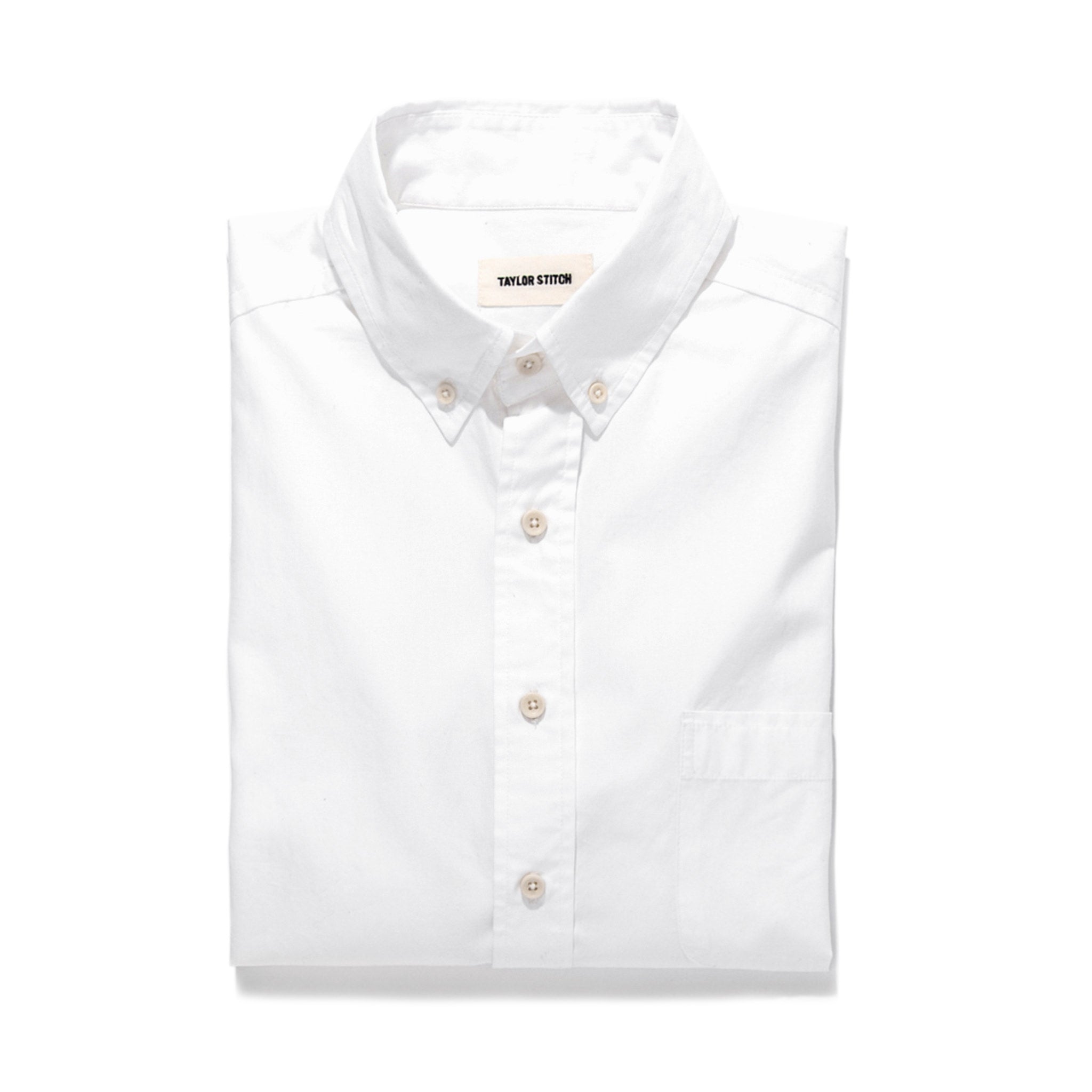 The Jack in Washed White Poplin: Featured Image, Wovens by Taylor Stitch
